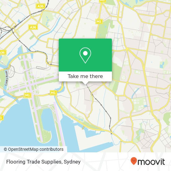 Flooring Trade Supplies map