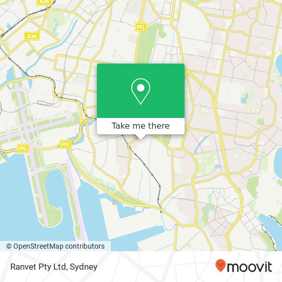 Ranvet Pty Ltd map