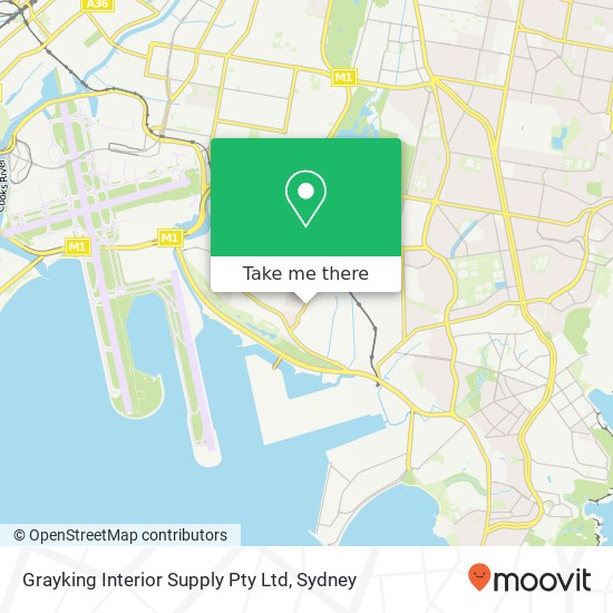 Grayking Interior Supply Pty Ltd map