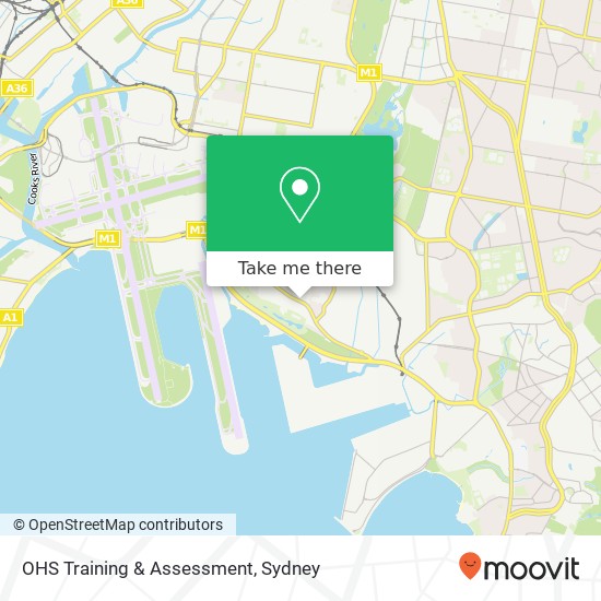 OHS Training & Assessment map