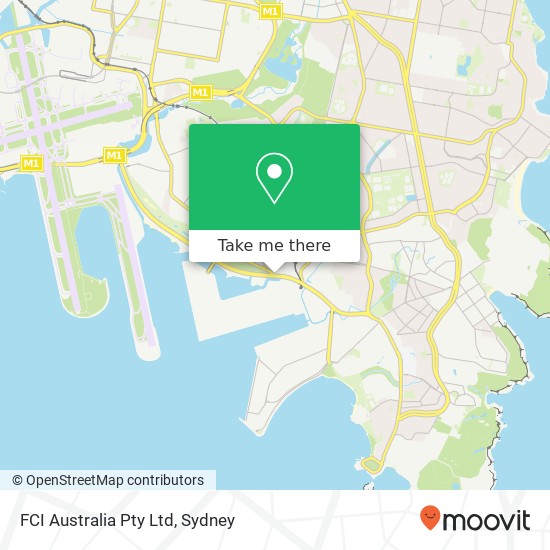FCI Australia Pty Ltd map