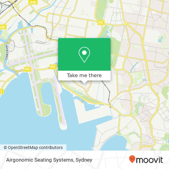 Airgonomic Seating Systems map