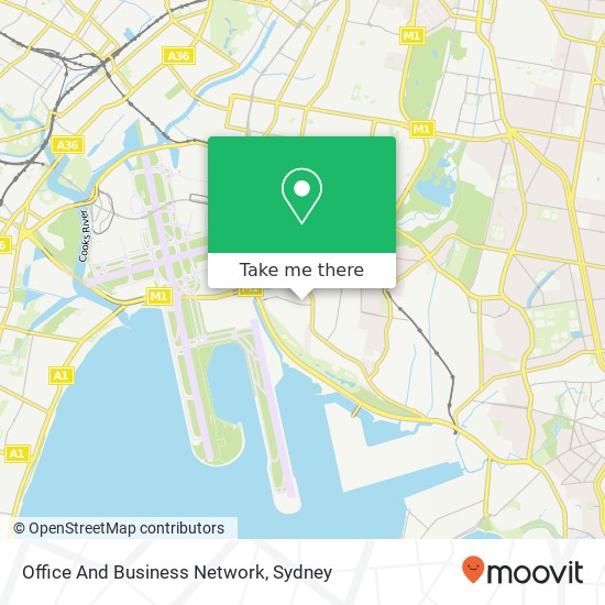 Office And Business Network map