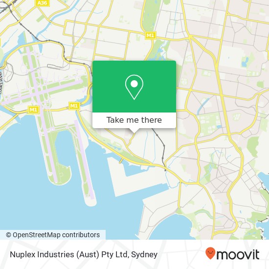 Mapa Nuplex Industries (Aust) Pty Ltd