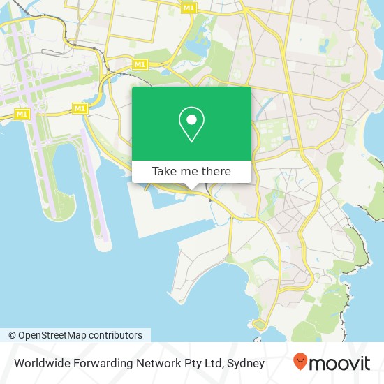 Worldwide Forwarding Network Pty Ltd map