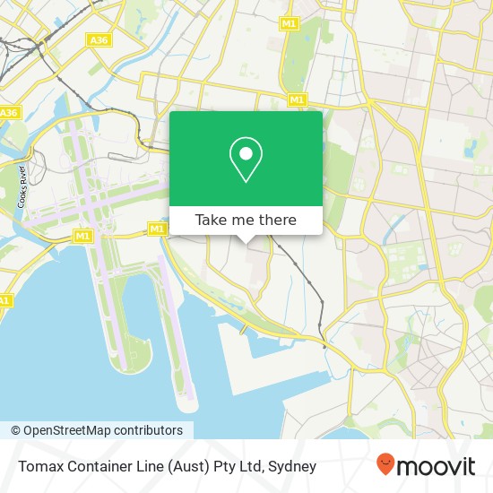 Tomax Container Line (Aust) Pty Ltd map