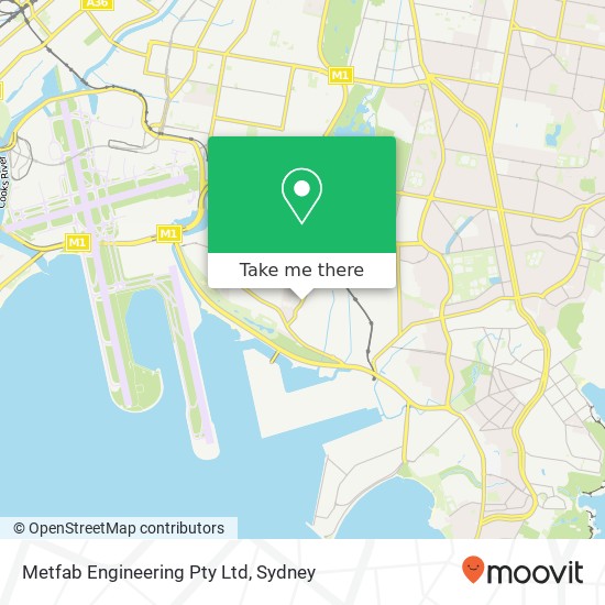 Metfab Engineering Pty Ltd map