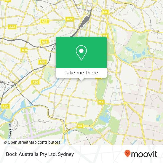 Bock Australia Pty Ltd map