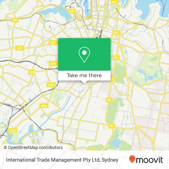 International Trade Management Pty Ltd map