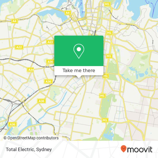 Total Electric map