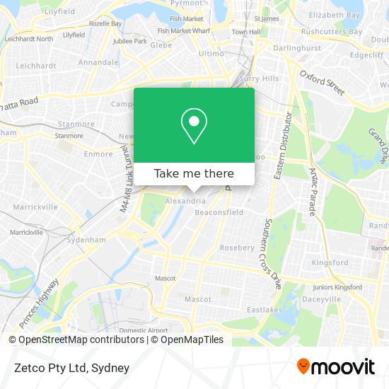 Zetco Pty Ltd map