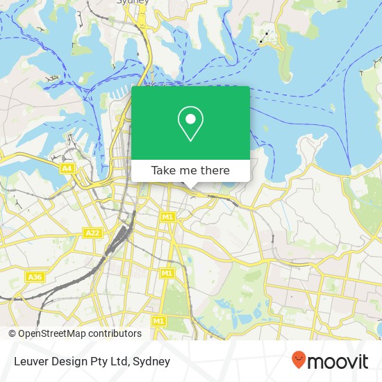 Leuver Design Pty Ltd map