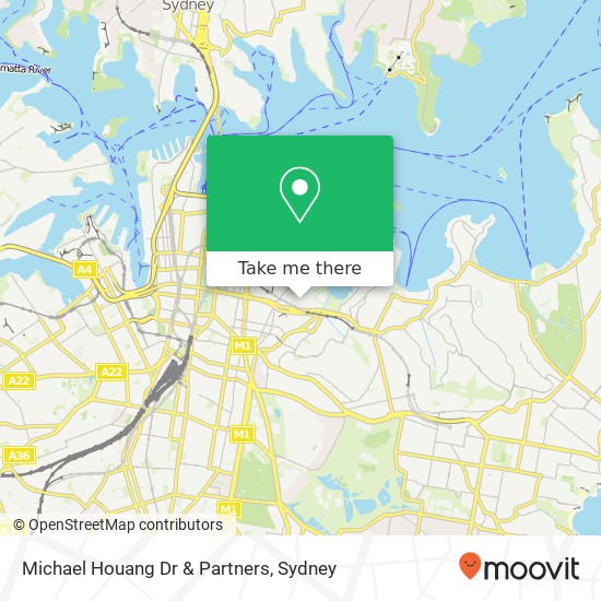 Michael Houang Dr & Partners map
