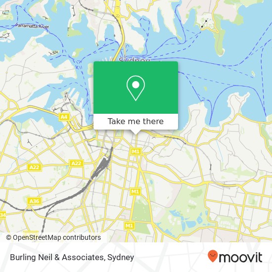 Burling Neil & Associates map