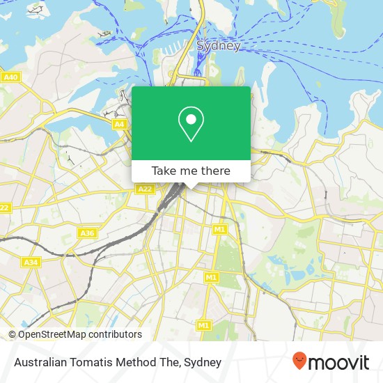 Australian Tomatis Method The map