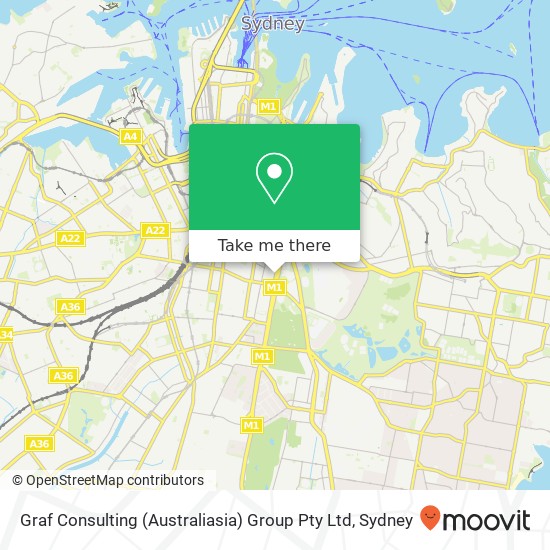Graf Consulting (Australiasia) Group Pty Ltd map