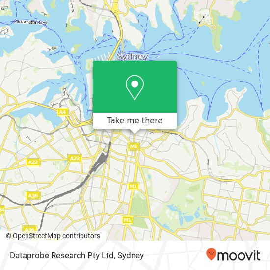 Dataprobe Research Pty Ltd map