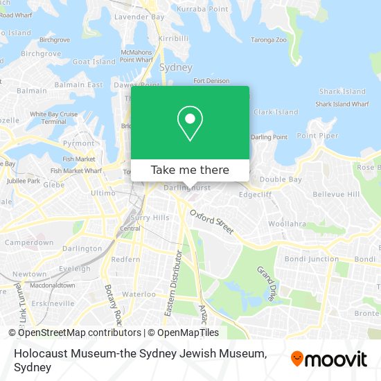 Holocaust Museum-the Sydney Jewish Museum map