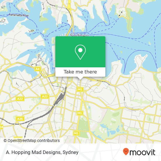 A. Hopping Mad Designs map