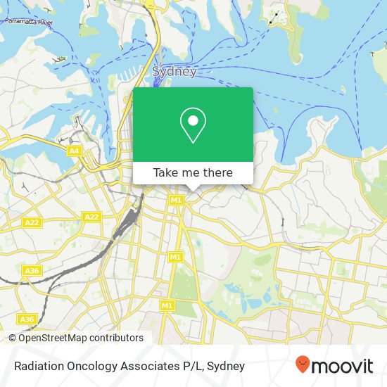 Radiation Oncology Associates P / L map