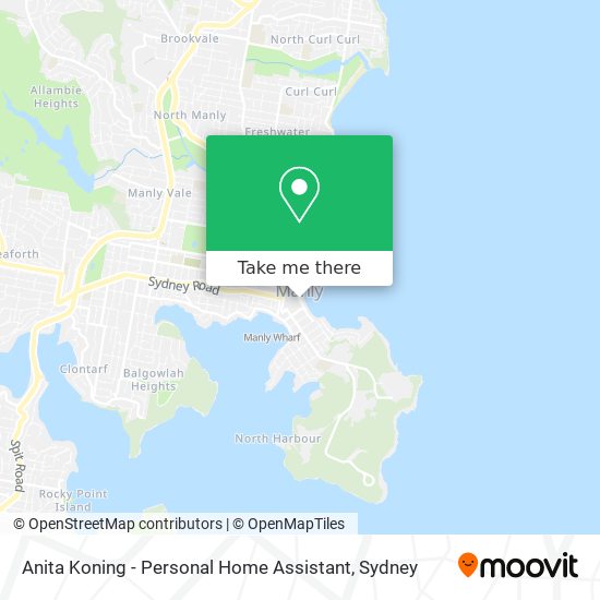 Anita Koning - Personal Home Assistant map