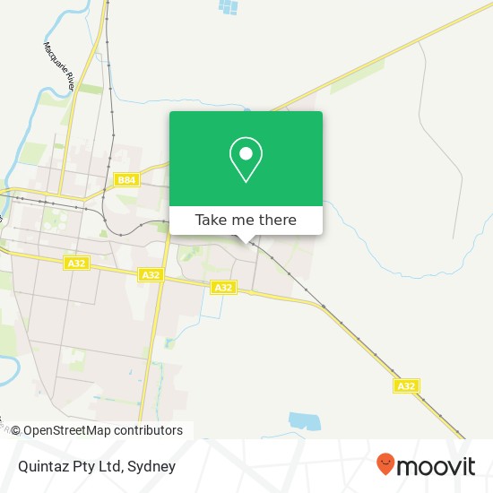 Quintaz Pty Ltd map