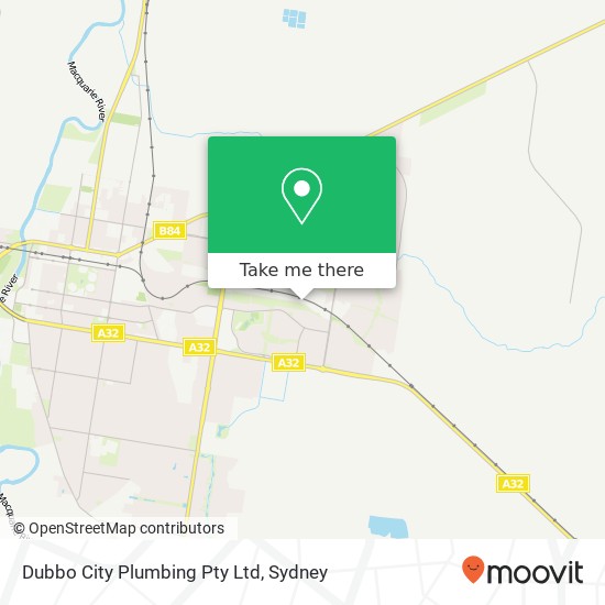 Dubbo City Plumbing Pty Ltd map