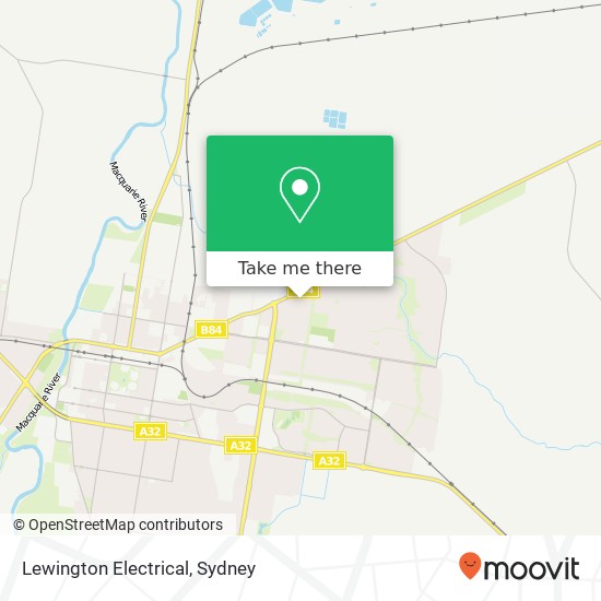 Lewington Electrical map