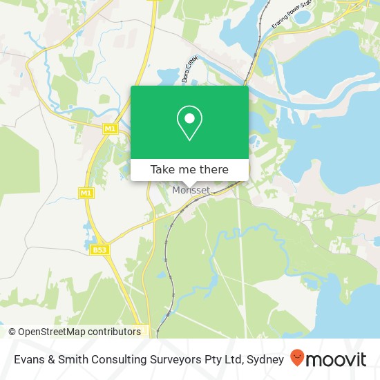 Evans & Smith Consulting Surveyors Pty Ltd map