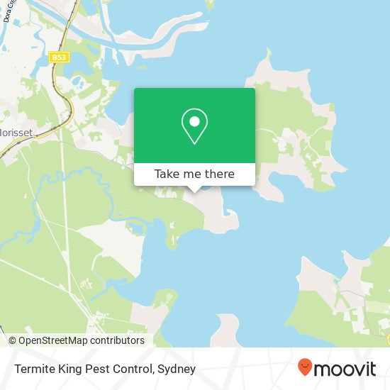 Termite King Pest Control map