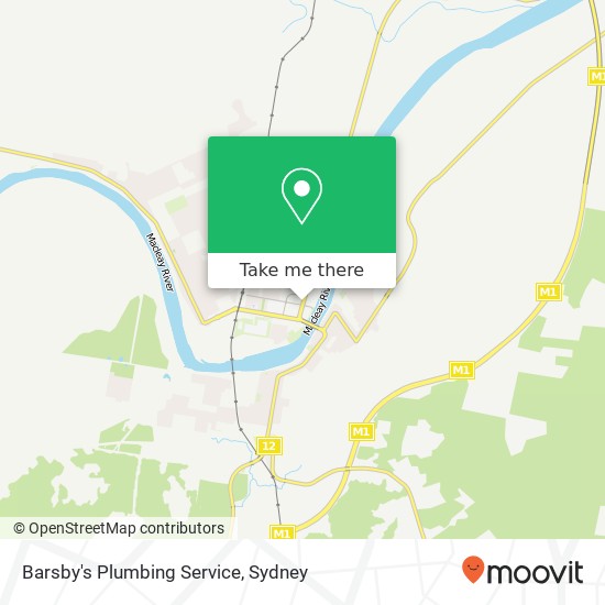 Barsby's Plumbing Service map
