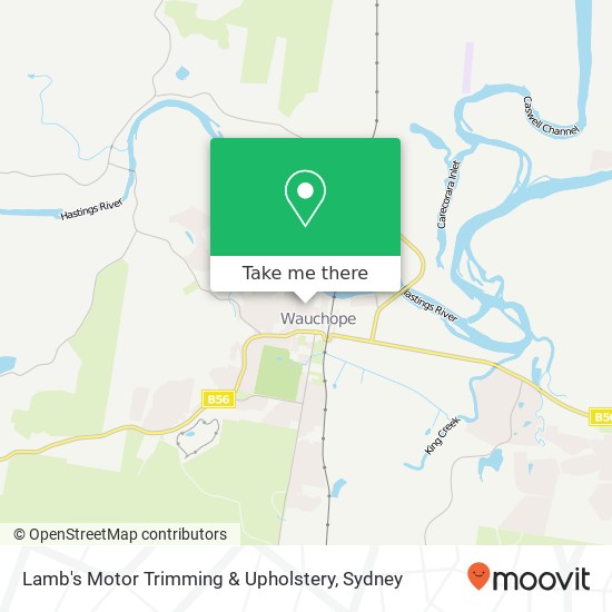 Lamb's Motor Trimming & Upholstery map