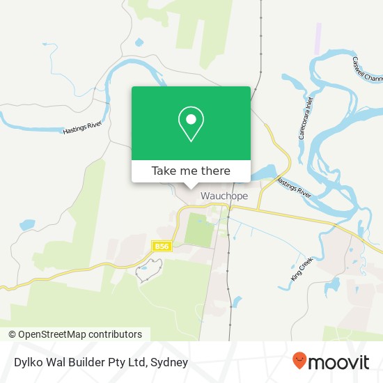 Dylko Wal Builder Pty Ltd map