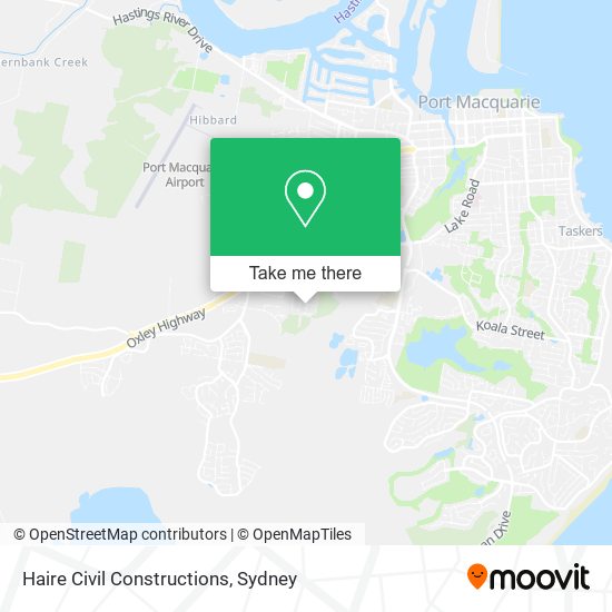 Haire Civil Constructions map
