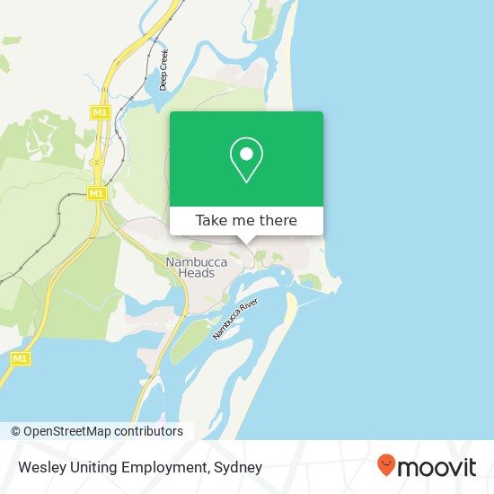 Wesley Uniting Employment map