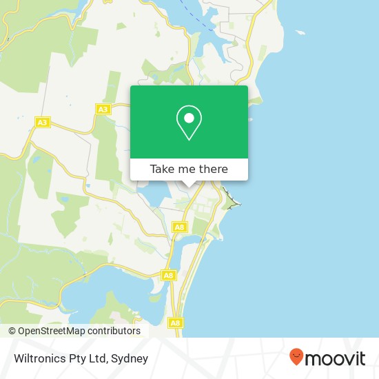 Wiltronics Pty Ltd map