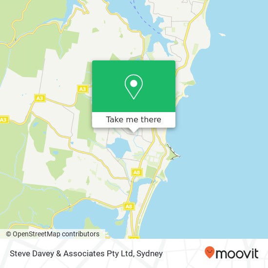 Mapa Steve Davey & Associates Pty Ltd