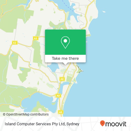 Island Computer Services Pty Ltd map