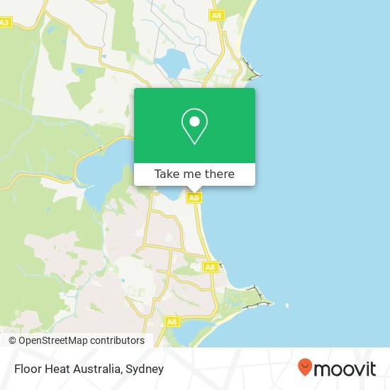 Floor Heat Australia map