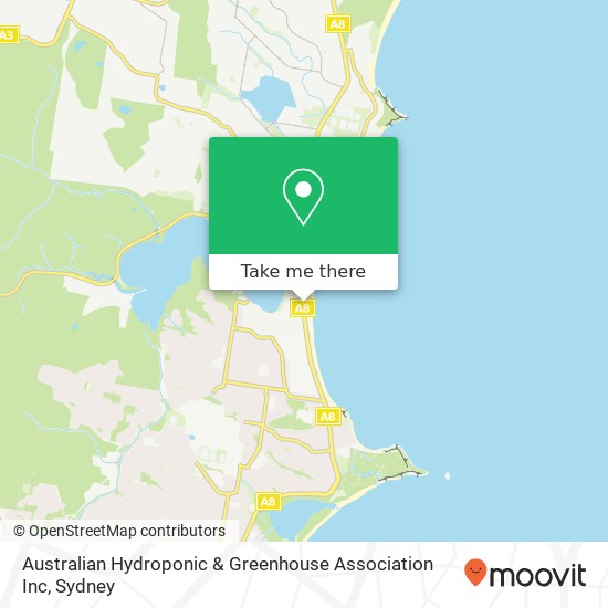 Australian Hydroponic & Greenhouse Association Inc map