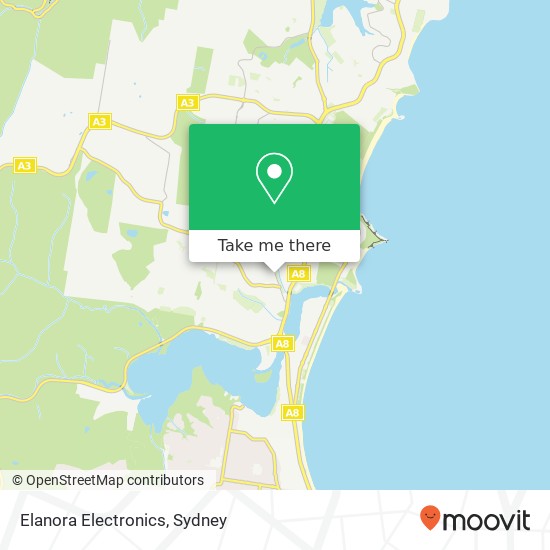 Elanora Electronics map