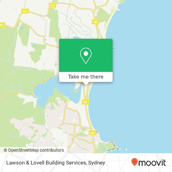 Lawson & Lovell Building Services map