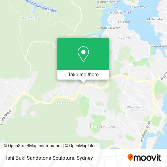 Ishi Buki Sandstone Sculpture map