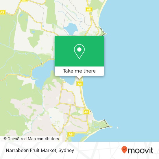 Narrabeen Fruit Market map