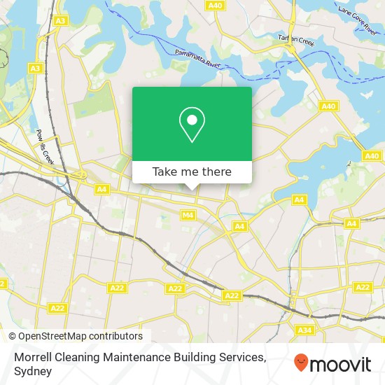 Morrell Cleaning Maintenance Building Services map