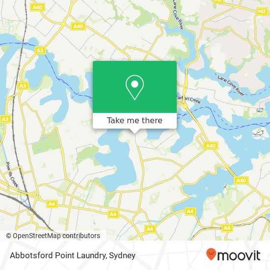 Abbotsford Point Laundry map