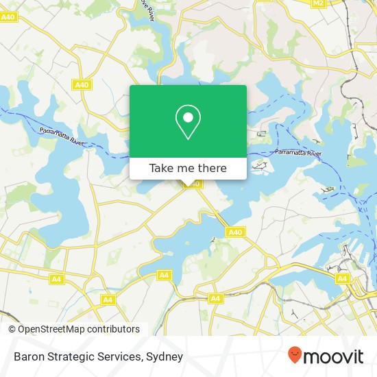 Baron Strategic Services map
