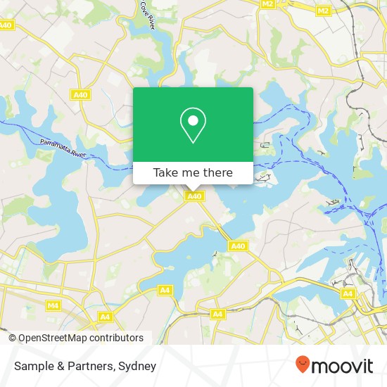 Sample & Partners map