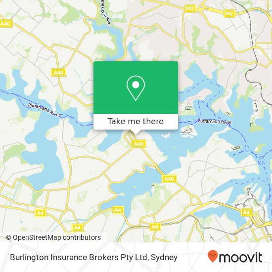 Burlington Insurance Brokers Pty Ltd map