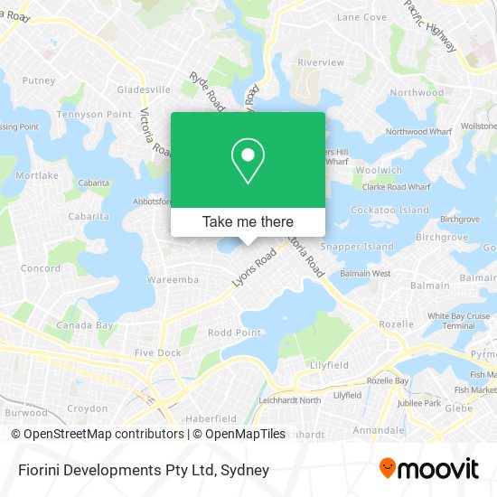 Fiorini Developments Pty Ltd map